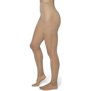 Bonnie Doon Curvy Line Dames Panty 20 Denier maat 44/46 XXL Beige - Plus Size Panty - Lycra Xceptionelle - Maatje meer Panty - Zeer Chique en Comfortabel - Hoge Rekbaarheid - Grote maten - Extra Comfort - Huidskleur - Sand - BP051981.342