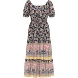 usha Midi-jurk met paisleyprint