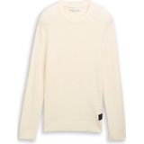 TOM TAILOR DENIM - Trui - Crème - Gebreide Truien