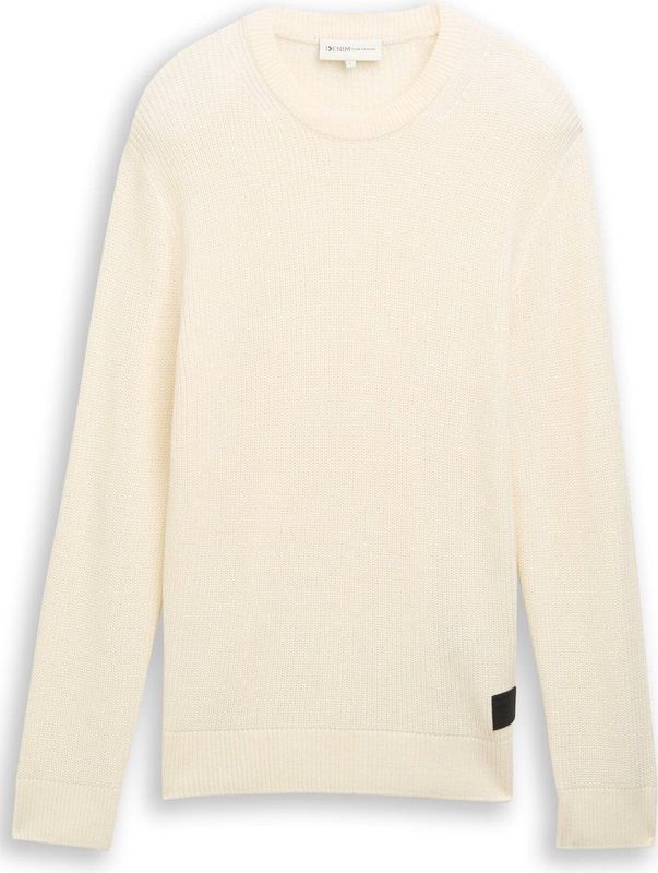 TOM TAILOR DENIM - Trui - Crème - Gebreide Truien