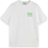 Scotch & Soda - Shirt - Lichtgroen/Wit