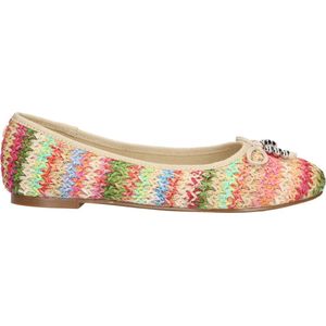 La Strada Ballerina multicolor raffia dames - maat 42