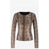 NIKKIE - Top - Bruin - Pailletten