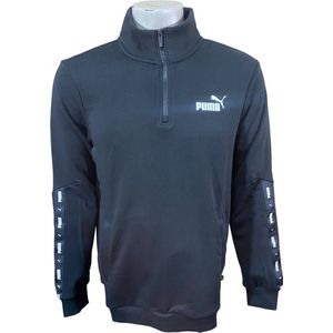 Puma trui ESS+ tape half-Zip TR maat S puma black