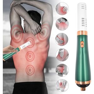 Ultrasone machine voor het opwarmen van lichaamsspieren Relax - diepe weefselmassager, schokgolfmachine met hoge doorlaatbaarheid, handmatig en gemakkelijk te gebruiken, kalmeert Devilish