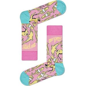 Happy Socks Limited Edition - Roze/Geel/Groen - Maat 36-40