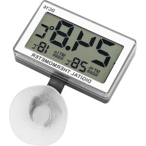 LCD Digitale Waterdichte Aquariumthermometer Met Zuignap - Temperatuurthermometer Voor Aquarium