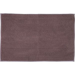 Lucy's Living Luxe badmat POL Taupe – 50 x 80 cm -  bruin - badkamer mat - badmatten -  badtextiel - wonen – accessoires