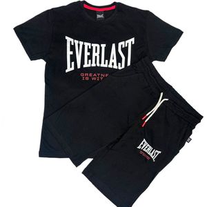 Everlast Trainingspak Zwart 12 Years Jongens