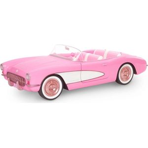 Barbie The Movie auto - Barbie Film auto - Roze Corvette Convertible