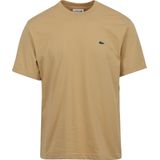 Lacoste - T-Shirt Beige - Heren - Maat M - Regular-fit
