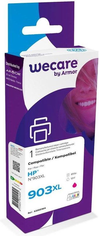 weCare Cartridge  compatible met HP 903 XL Magenta