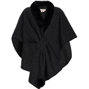 usha - FESTIVAL - Cape - Zwart