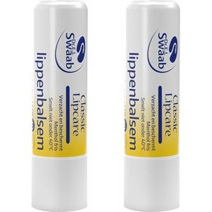 Dr. Swaab Lippenbalsem Classic Stick - 2 x 5 Gram