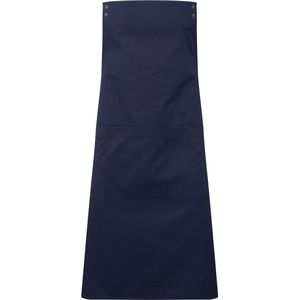 Schort/Tuniek/Werkblouse Unisex One Size Premier Navy 65% , 35% Katoen