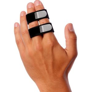 Buddy loops vingerspalk met klittenband maat M - 2 stuks - Vingertape