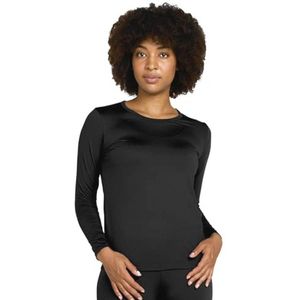 Vrouwelijke thermische onderkleding lange mouwen top - extra warme fleece onderbroek