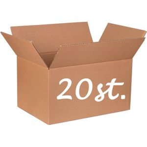 Palletdoos 20 stuks Palletbox Verzenddoos XXL Karton 1000 x 600 x 600 mm Kartonnen Palletdozen dubbele Golf Bruin Doos 100 x 60 x 60 cm – STEVIG 5-laags karton 650g/m2