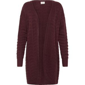 Kaffe - KAEmria - Gebreid Vest - Karmijnrood