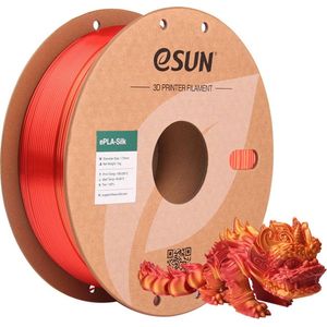 eSUN - Silk Rainbow PLA - 3D Printer Filament - Veelkleurig - 1KG Spoel