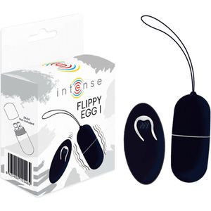 INTENSE COUPLES TOYS | Intense Flippy I Vibrating Egg With Remote Control Black