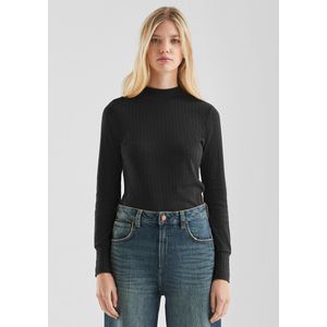 T-shirt - Slim-fit - Lange Mouwen