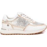 Xti - 14373303-BLANCO - Trainers - Wit - Plat - Veters - Casual