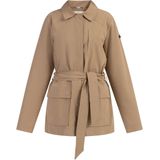 DreiMaster - Licht Katoenen Jas - Donkerbeige - Dames