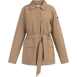 DreiMaster - Licht Katoenen Jas - Donkerbeige - Dames