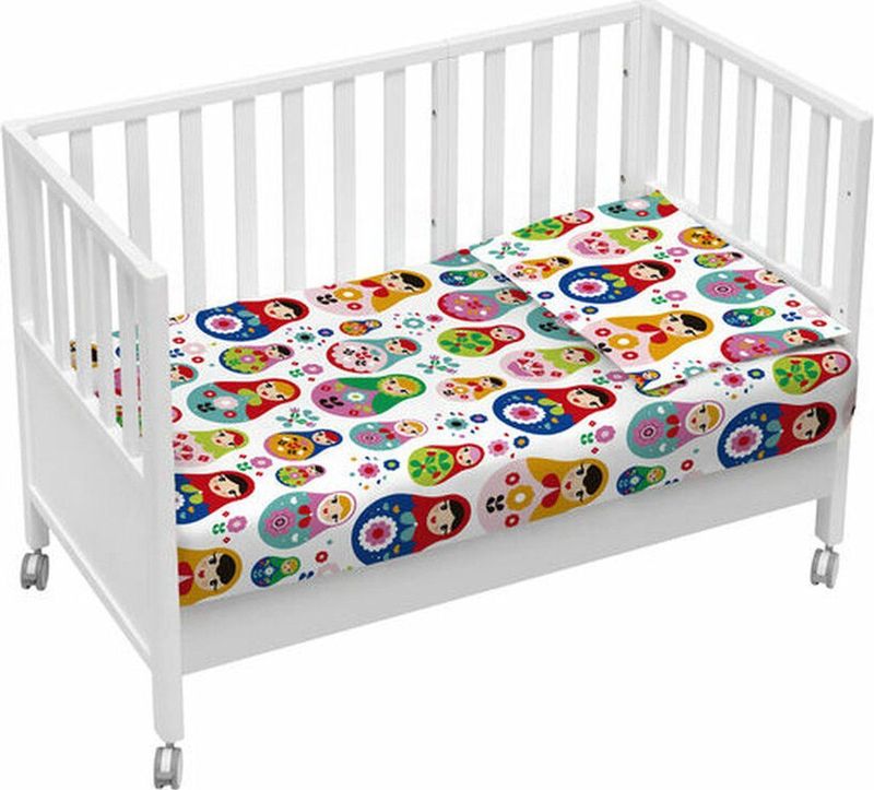 Pierre Cardin - MATRIOSKAS - Dekbedovertrek Set - Wit - 2 Onderdelen