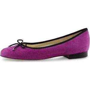 Werner Kern Cassy Ballerina's voor Dames - Fuchsia Roze - Suède leer - Ballerina schoenen - Dames Instappers - Werner Kern Ballerinas - Fuchsia - 38.5