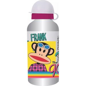 Paul Frank Aluminium Drinkbeker - Schoolbeker - Zilver Kleurig - 580 ml.