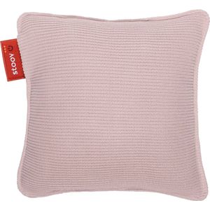 Stoov Warmtekussen - Ploov - Duurzaam & Draadloos - Infrarood warmtekussen - 45x45 Knitted Old Pink - Plus Batterij