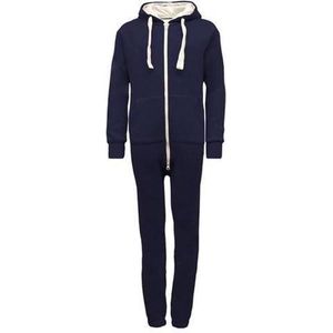 Jogging onesie - maat 134/140 - Donkerblauw onesies