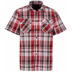 Storvik Farsund 5.1 rood geblokt KM overhemd - maat M