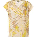 Blouse - Gevoerd - Viscose - Bloemenprint - Normale Pasvorm