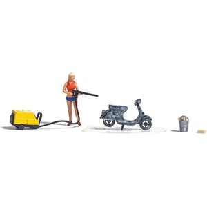 Busch - A-set: Tankstelle H0 (2/19) * (Bu7833) - modelbouwsets, hobbybouwspeelgoed voor kinderen, modelverf en accessoires