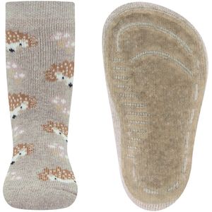 Ewers antislip sokken egeltjes beige