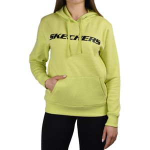 Skechers Heritage Hoodie WHD65-LIME, Vrouwen, Groen, Sweatshirt, maat: S