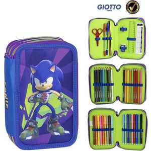 Sonic Prime Driedubbele Etui Giotto Premium - 44 stuks