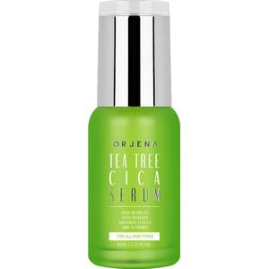 Orjena Tea Tree & Centella Vegan Gezichtsserum 45 ml - Cica + Vitamin B5 - Korean Skincare - Verminderd roodheid