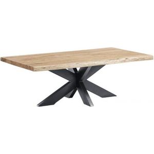 StarFurn Salontafel Boomstam Live Edge Mangohout Naturel 120x60cm