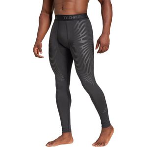 adidas - TECHFIT Control - Lange Legging - Zwart - Heren