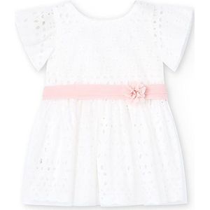 Boboli 708016 Jurk Wit 8 Years Meisjes