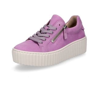 Gabor dames plateausneaker paars