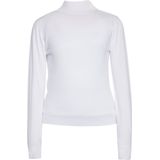 usha - Striped Pullover - Met Knopen - Rollneck - Langemouwen