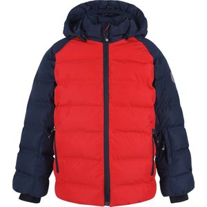 Color Kids - Ski-jas voor kinderen - Gewatteerd - Racing Red - maat 128cm