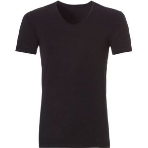 Ten Cate - Heren Bamboo Basic V-Hals T-Shirt Zwart - M