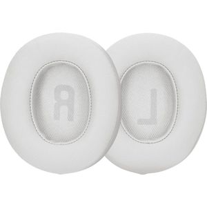 Oorkussens compatible met JBL Tune T760NC T750BTNC T710BT T700BT - Kunstleer en schuim - Wit .