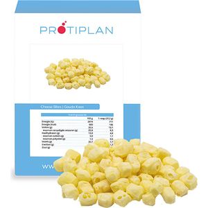 Protiplan | Cheese Bites | Gouda Kaas | 7 x 20 gram | Low carb snack | Snel afvallen zonder hongergevoel!